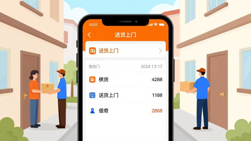 淘宝送货上门 菜鸟驿站 快递设置 送货上门设置 快递选择 驿站取件 网购收货方式