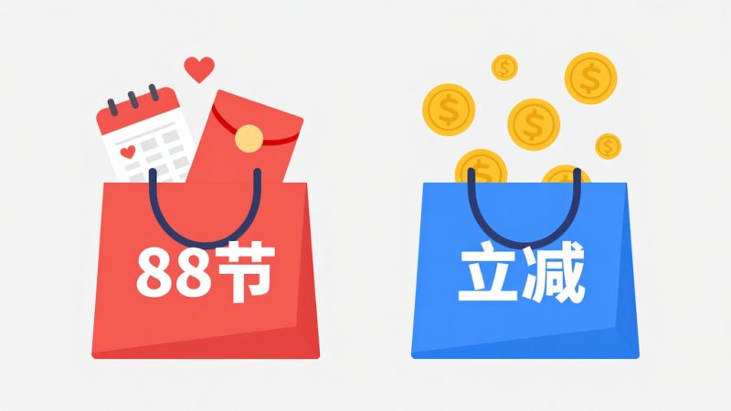 淘宝88节和超级立减哪个划算？淘宝88会员