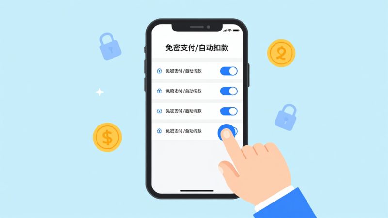 支付宝自动续费和免密支付的区别在哪？