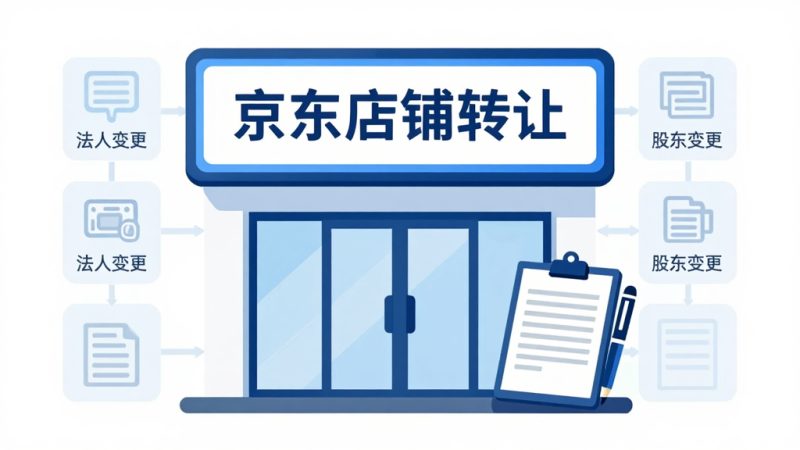 京东店铺转让 店铺转让流程 转让注意事项 京东转让协议 公司法人变更 店铺交接 转让价格