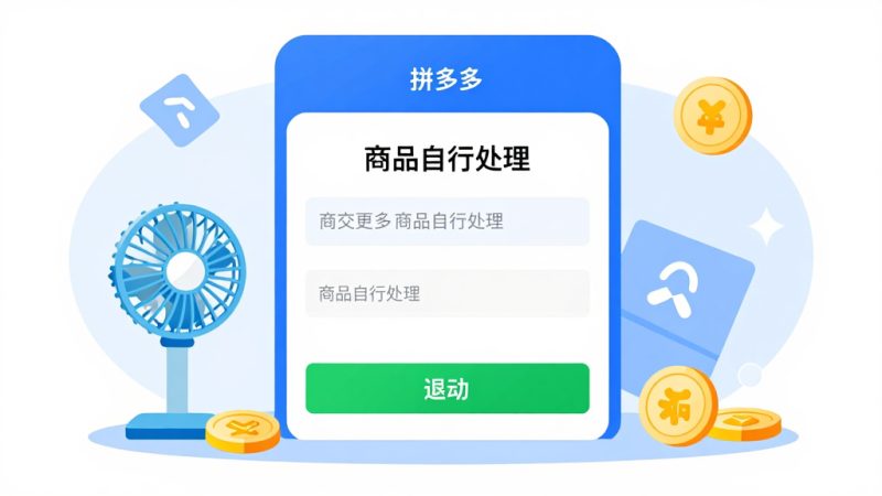 拼多多退款商品自行解决怎么办？在拼多