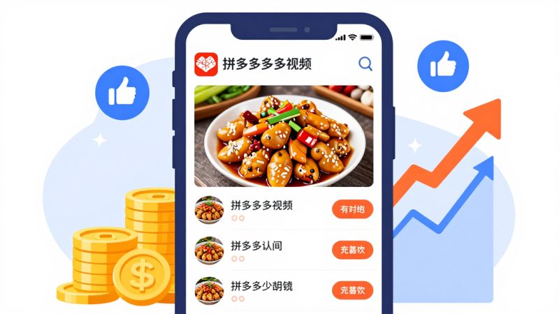 拼多多视频怎么赚钱？拼多多如何发视频